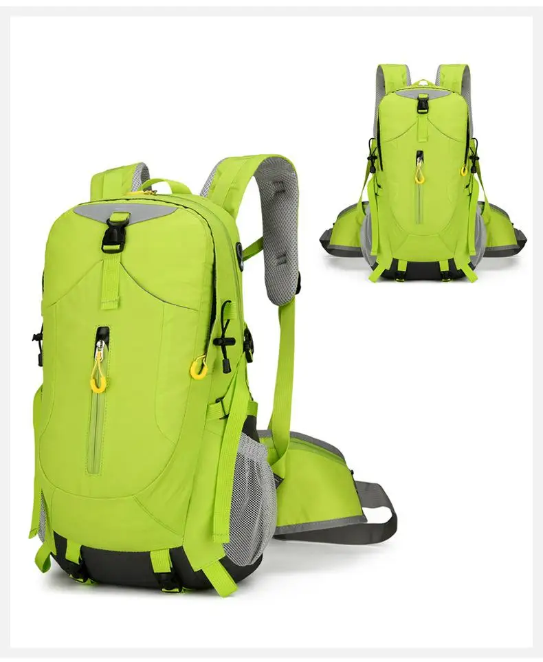 Bolsa de monta&ntilde;ismo al aire libre de gran capacidad, reci&eacute;n llegada, mochila de senderismo repelente al agua, mochila deportiva resistente al desgaste para hombres