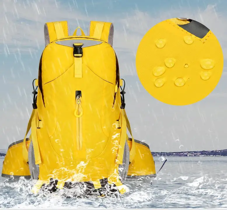 Bolsa de monta&ntilde;ismo al aire libre de gran capacidad, reci&eacute;n llegada, mochila de senderismo repelente al agua, mochila deportiva resistente al desgaste para hombres