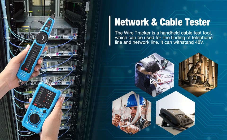 BSIDE FWT11 alta calidad RJ11 RJ45 Cat5 Cat6 rastreador de cables telefónicos tóner Ethernet LAN Cable de red probador buscador de línea BSIDE FWT11 alta calidad RJ11 RJ45 Cat5 Cat6 rastreador de cables telefónicos tóner Ethernet LAN Cable de red probador buscador de línea