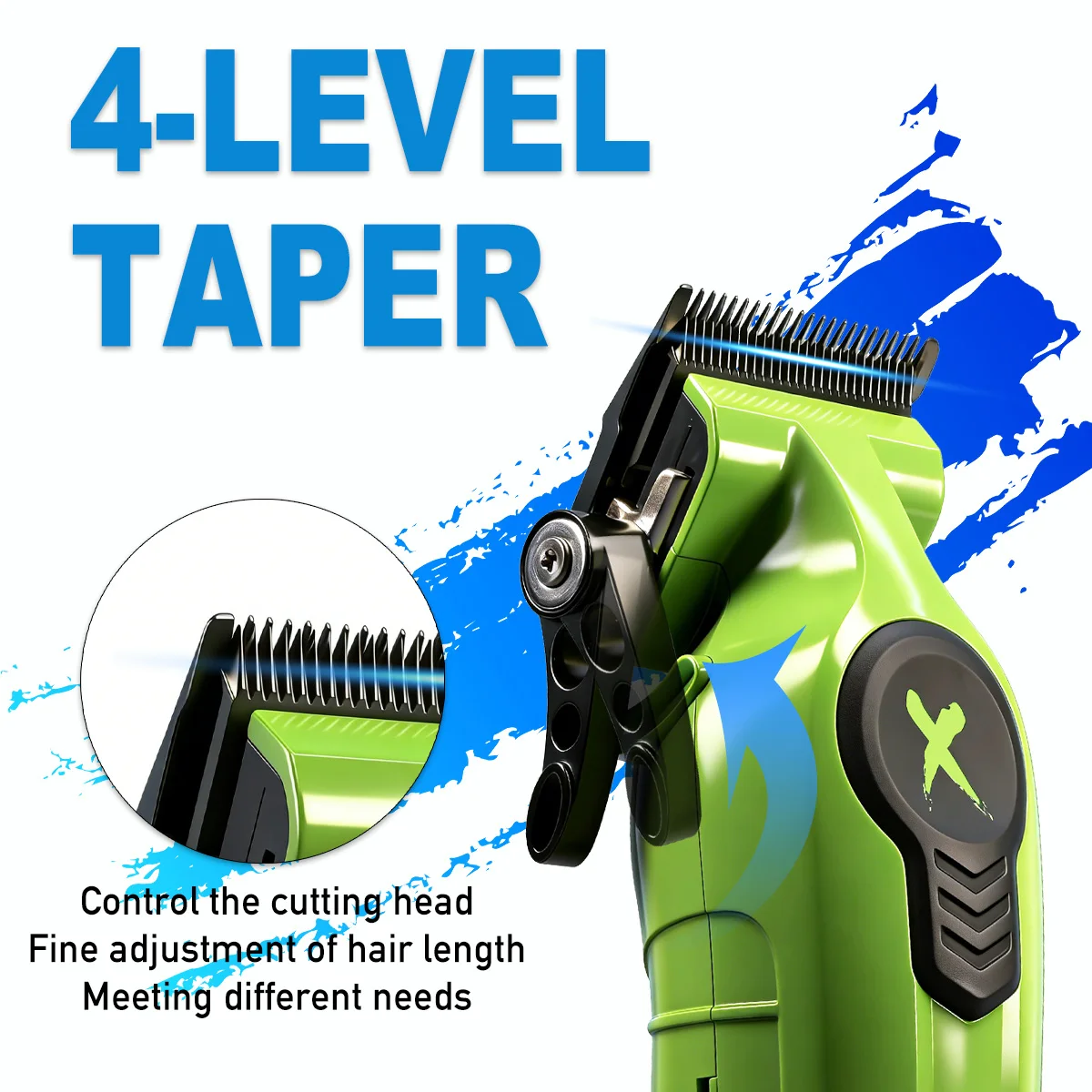 Nueva M&aacute;quina Profesional BRDCLIP FA1C FA1T 609 7500RPM para Barbero, Cortapelos El&eacute;ctrico, Afeitadora y Recortadora de Pelo con Base de Cuchilla DLC