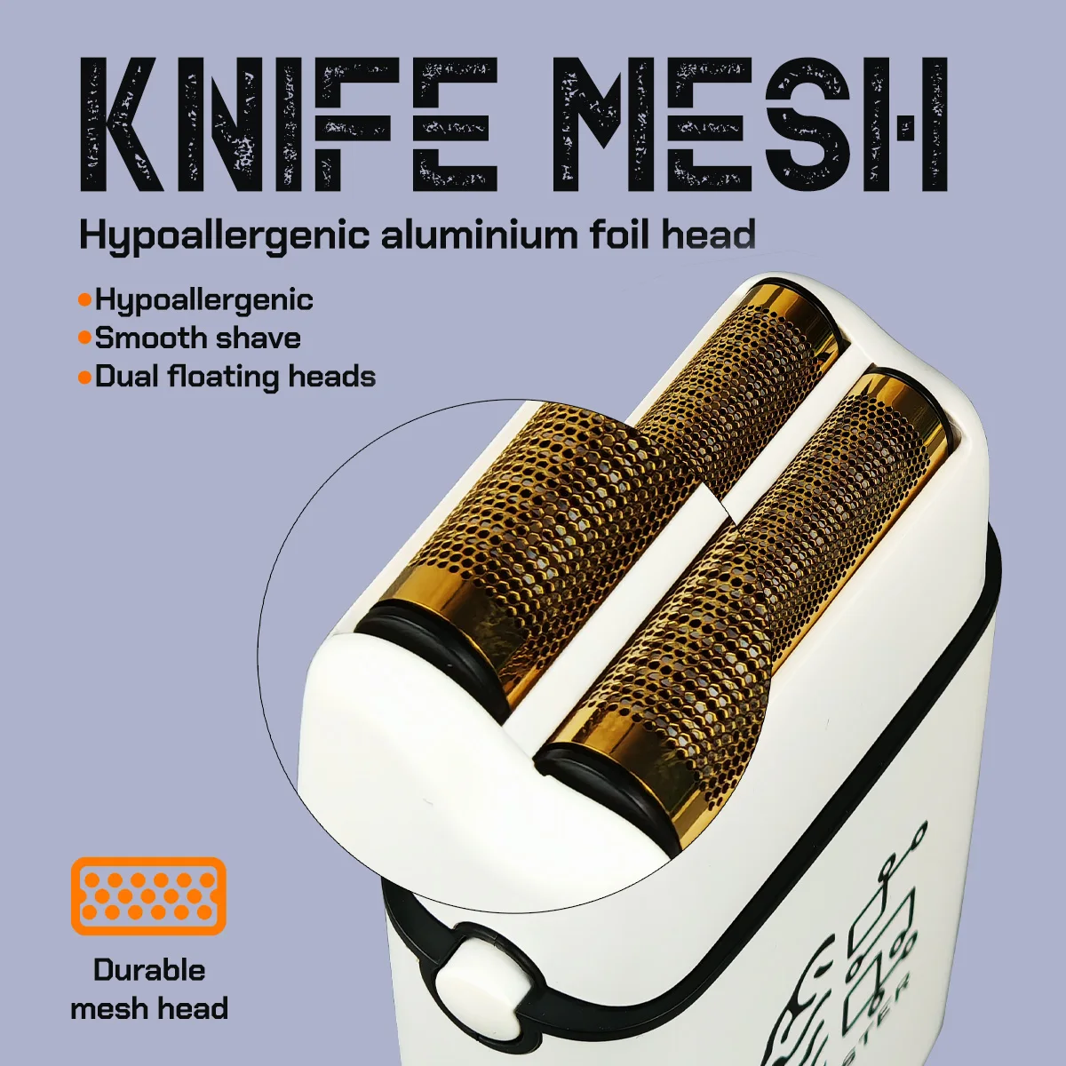 Nueva M&aacute;quina Profesional BRDCLIP FA1C FA1T 609 7500RPM para Barbero, Cortapelos El&eacute;ctrico, Afeitadora y Recortadora de Pelo con Base de Cuchilla DLC
