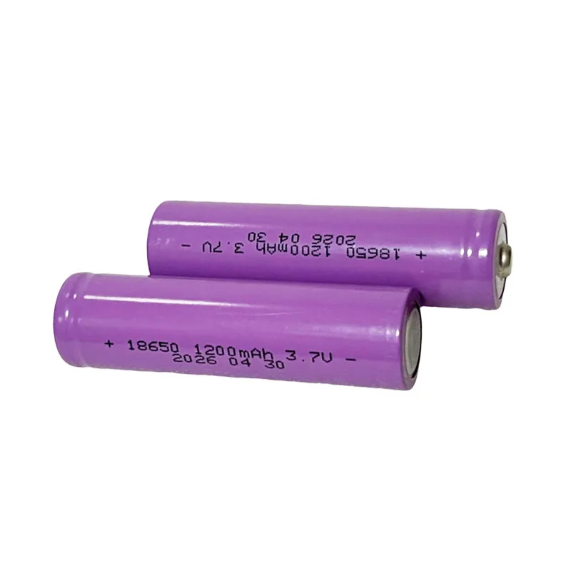 Nueva bater&iacute;a recargable de iones de litio 18650 de 3,7 V y 1200 mAh para linternas, timbre, ventiladores, afeitadoras, juguetes el&eacute;ctricos, bater&iacute;as + cargador.