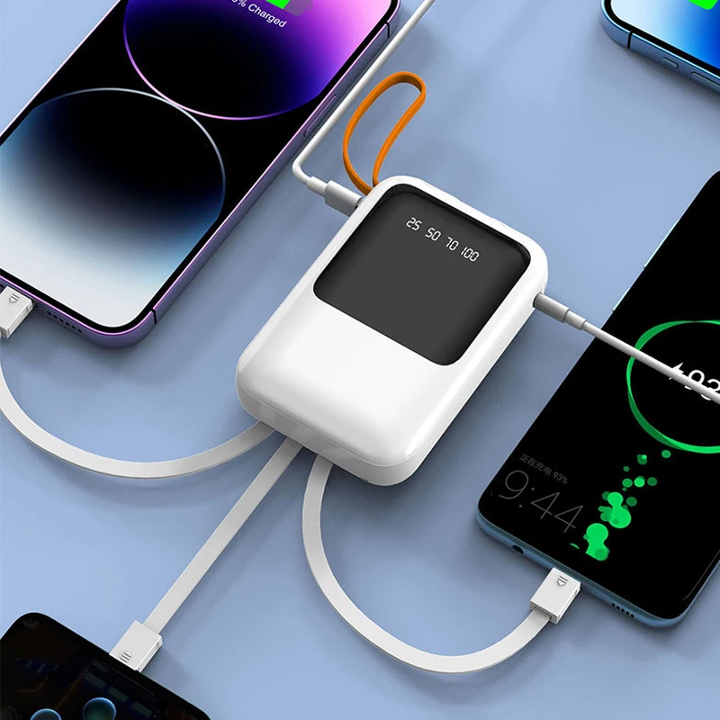 Caja de Banco de energ&iacute;a 3*18650 4 en 1, caja de almacenamiento de carga de bater&iacute;a DIY, carcasa Micro USB tipo C con linterna para cargar tel&eacute;fonos m&oacute;viles