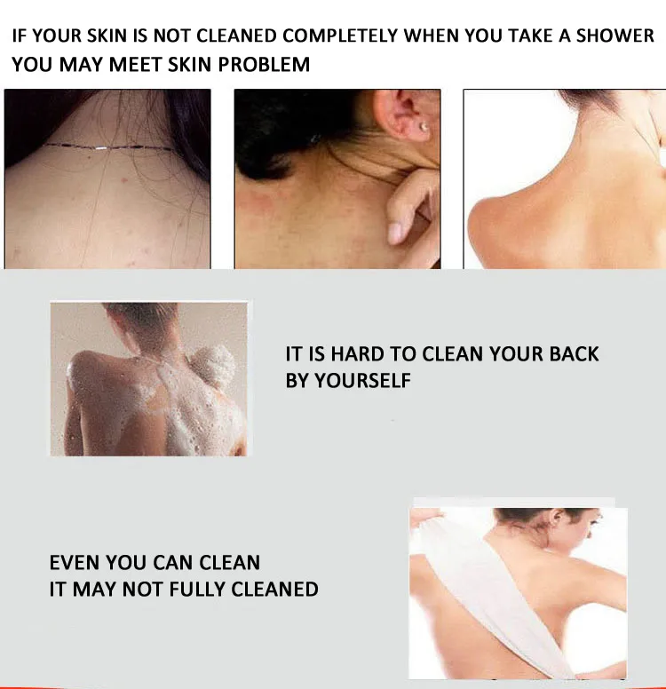 Cepillo de ba&ntilde;o el&eacute;ctrico 4 en 1, cepillo de limpieza corporal impermeable con mango largo, masaje, ducha en casa, sistema de Spa limpio, cuidado de la salud, nuevo