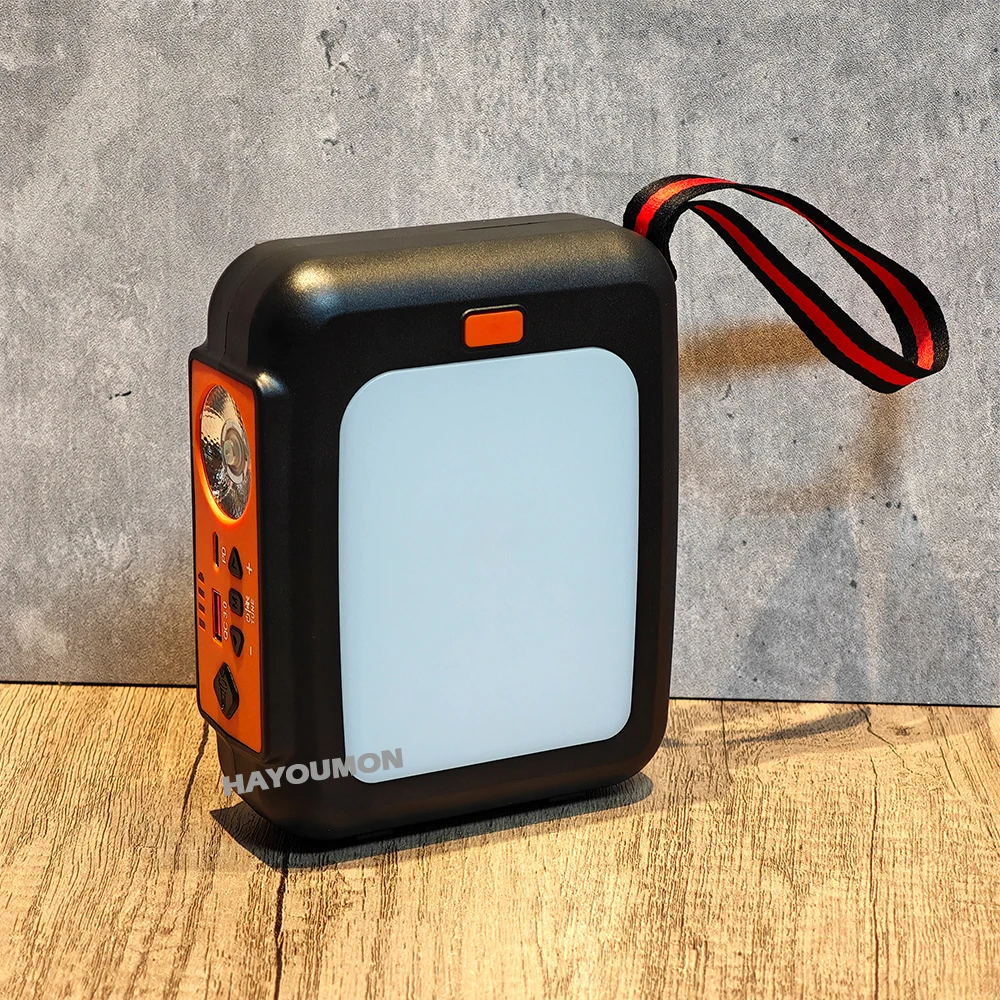 Radio Solar de emergencia port&aacute;til, manivela de carga, Banco de energ&iacute;a de 10000mAh, Radio multibanda FM, linterna LED, altavoz BT
