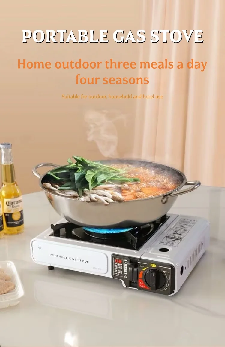 Estufas de carcasa port&aacute;tiles, estufas multifuncionales, estufas de camping, port&aacute;tiles y duraderas para acampar, barbacoa al aire libre, utensilios de cocina de camping para cocinar en casa