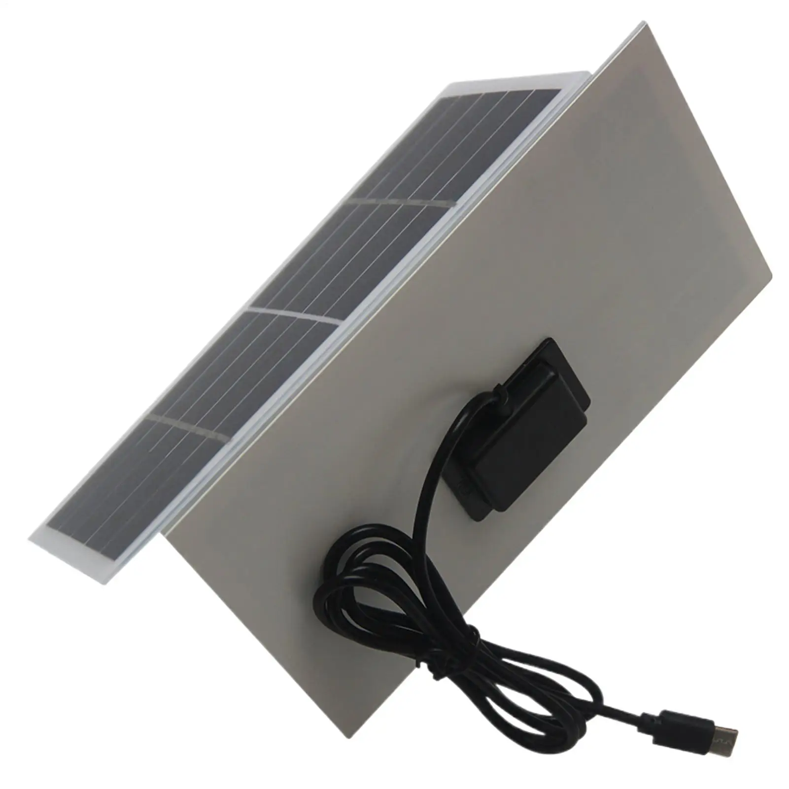 Panel Solar plegable de 15W, impermeable, para exteriores, senderismo y Camping, bater&iacute;a port&aacute;til, Banco de carga para tel&eacute;fono m&oacute;vil, Panel de carga