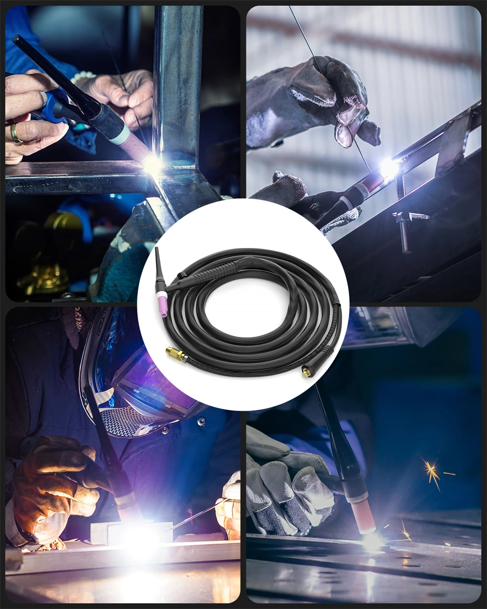 AIXZ 145A 3 en 1 m&aacute;quina de soldadura elevadora TIG/ARC MMA soldadores MINI IGBT inversor de soldadura con pistola de carrete herramienta de soldadura port&aacute;til para el hogar