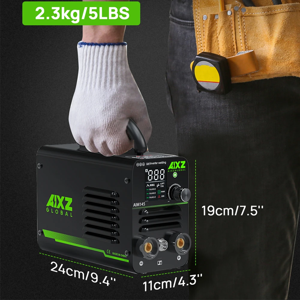 AIXZ 145A 3 en 1 máquina de soldadura elevador TIG/ARC MMA soldadores MINI IGBT soldadura inversor con pistola de carrete herramienta de soldadura portátil para el hogar AIXZ 145A 3 en 1 máquina de soldadura elevador TIG/ARC MMA soldadores MINI IGBT soldadura inversor con pistola de carrete herramienta de soldadura portátil para el hogar