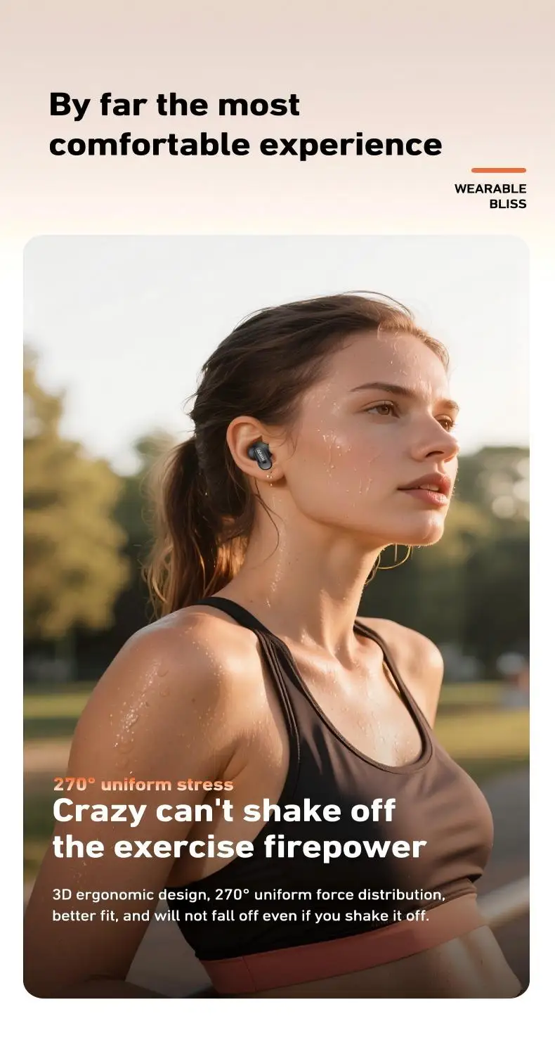 Auriculares Bluetooth 6.0 HTC NE79 TWS con Traductor IA, Auriculares Intrauditivos con Sonido HiFi para Deportes, con Micr&oacute;fono para Llamadas N&iacute;tidas